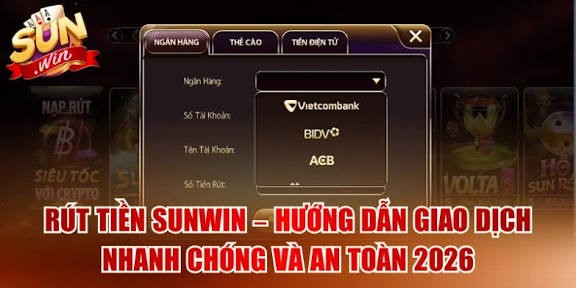 Hướng dẫn anh em cách rút tiền SUNWIN
