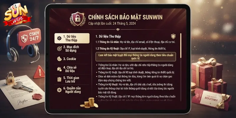Bảo Mật Sunwin An Toàn Tuyệt Đối, Bảo Vệ Thông Tin Người Chơi 24/7