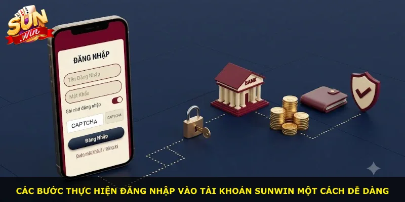Các bước thực hiện đăng nhập vào tài khoản Sunwin một cách dễ dàng