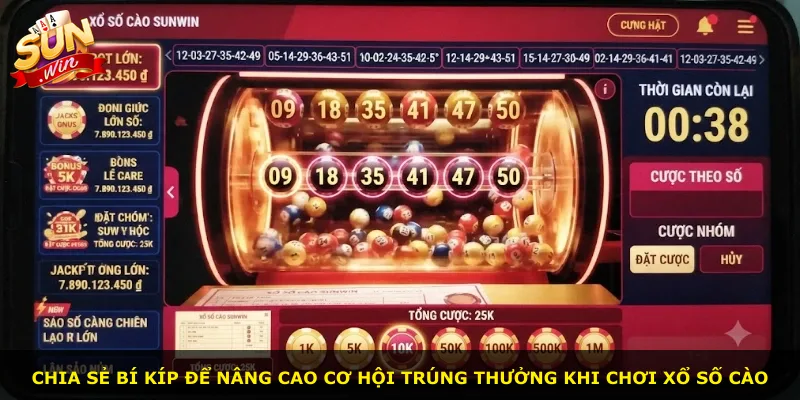 Chia sẻ bí kíp để nâng cao cơ hội trúng thưởng khi chơi xổ số cào