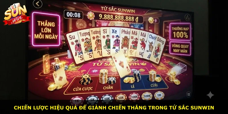 Chiến lược hiệu quả để giành chiến thắng trong Tứ sắc Sunwin