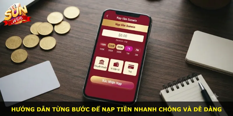 Hướng dẫn từng bước để nạp tiền nhanh chóng và dễ dàng