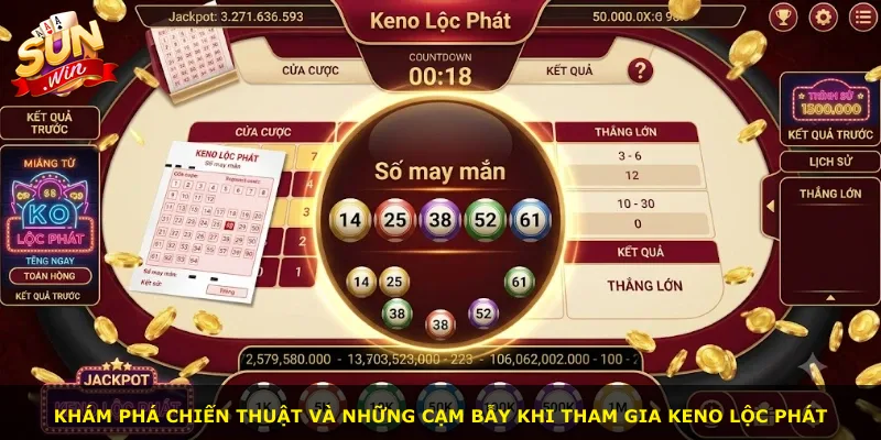 Khám phá chiến thuật và những cạm bẫy khi tham gia Keno Lộc phát