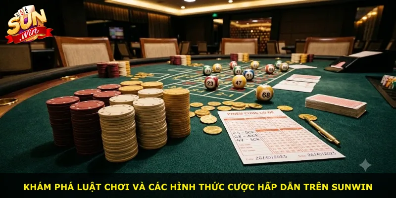 Khám phá luật chơi và các hình thức cược hấp dẫn trên Sunwin