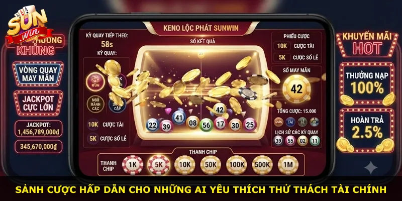 Sảnh cược hấp dẫn cho những ai yêu thích thử thách tài chính